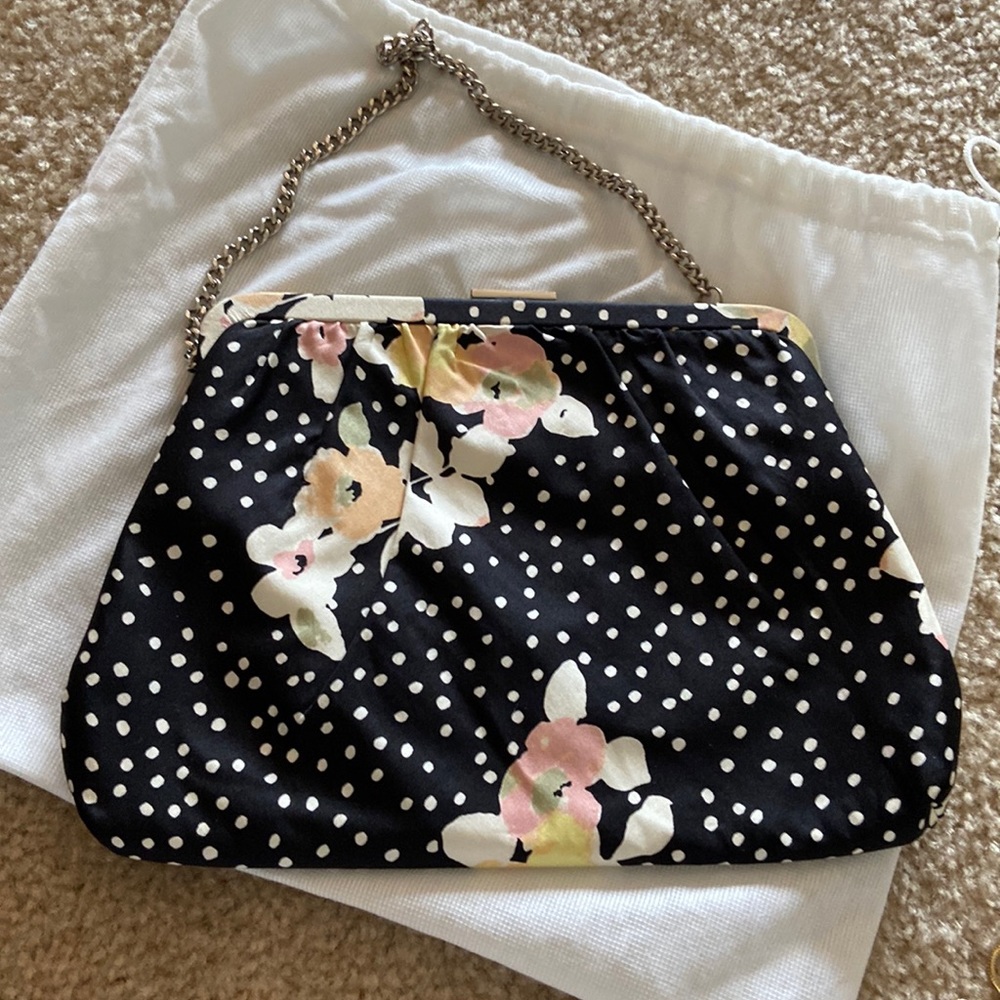 Banana Republic silk clutch